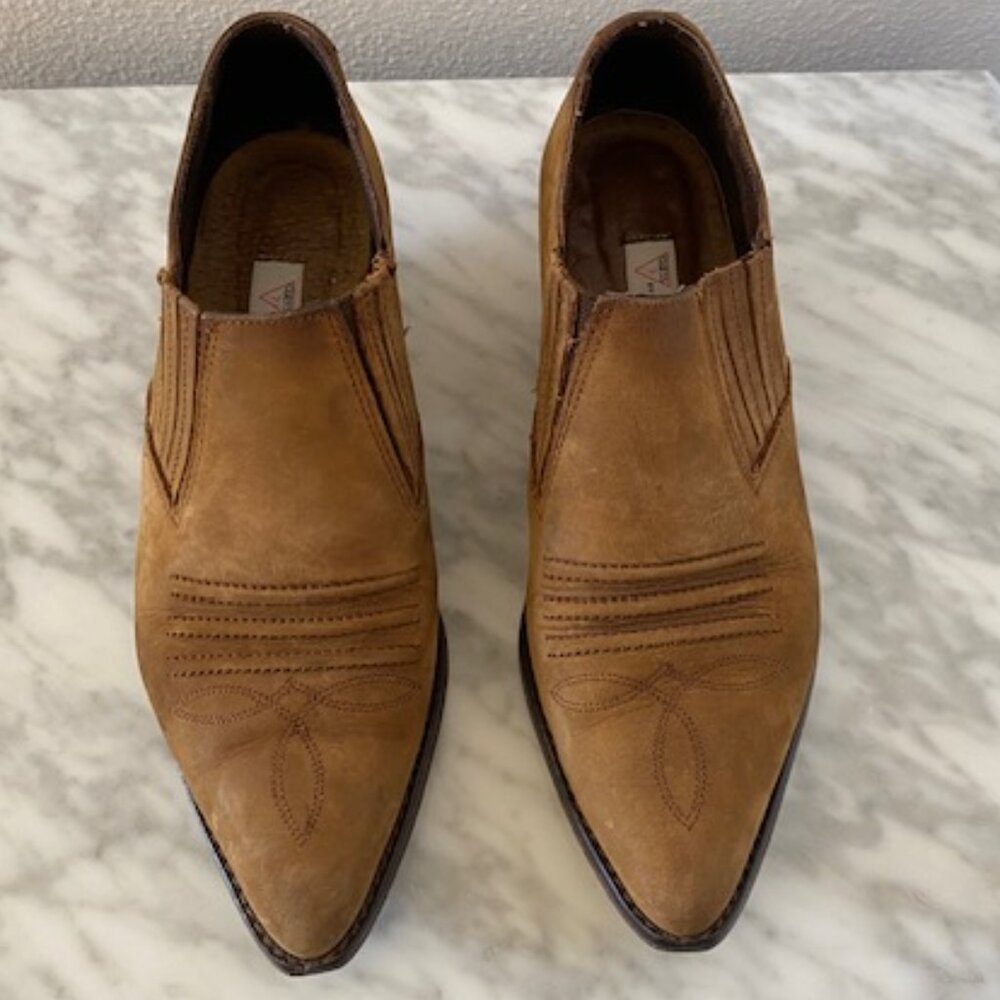 Vintage GUESS by Georges Marciano Western Booties - 90's